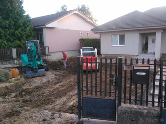 Zemné práce - bagrovanie - výkopové práce Nitra a okolie - 9