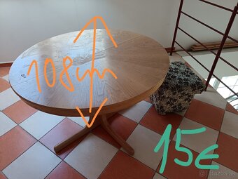 Sedacie súpravy, skrine, stôl, stolík, taburetka - 9