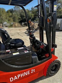 Nový Elektrický Vysokozdvižný Vozík , 2T, Triplex, - 9