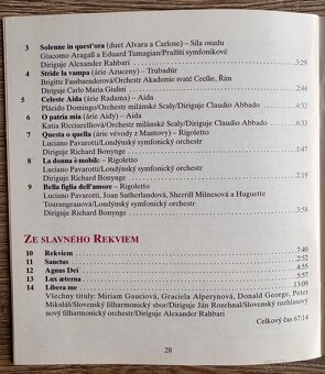 sada 3 ks audio kazet (MC) Giuseppe Verdi - 9