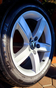 alu R17 5x112, zimné pneu 215/55 VW Passat + Škoda SuperB - 9