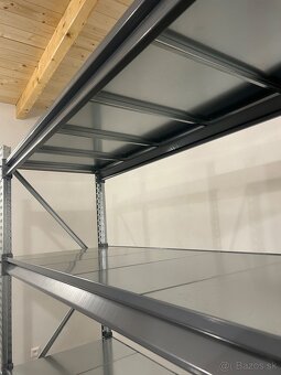 Policovy regál pozinkovaný, priemyselný - 9