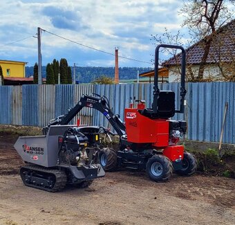 Minibager JMEKA SUPER QUATTRO PRO KN2 13HP Benzín/el.štart - 9