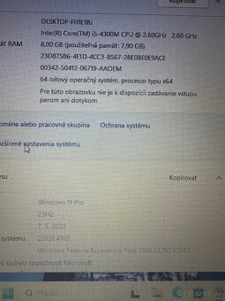 15,6” notebook HP ProBook 640 / 8GB/256GB Super stav - 9