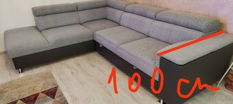 Roztahovaci gauč s úložným priestorom - 9