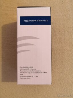 Nove konvertory - "AB LNB01 Twin" a "AB LNB01 MTwin" - 9
