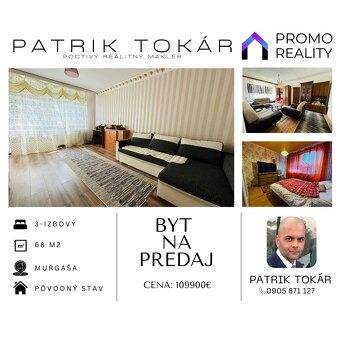 3 izbový byt, predaj, 68 m², loždia, sídlisko Juh. - 9