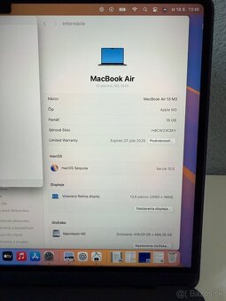 MacBook Air M3 16gb/512gb (midnight) - 9