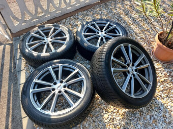 4x obute alu AEZ 5x112 R19 J-8 ET 39 pneu m+s 245/45 r19 - 9