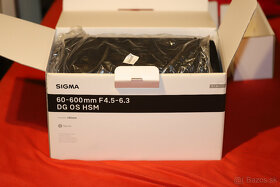 SIGMA 60-600/4.5-6.3 DG OS HSM Sports Canon + príslušenstvo - 9