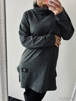 Damsky predlženy rolak grey D - 9