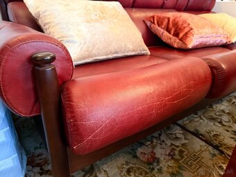 Kožená sedacia súprava - 9