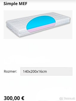 Matrac 140x200 - 9