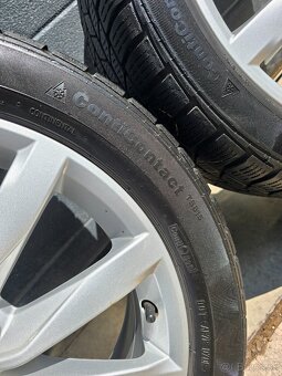 Zimná Sada Volkswagen GOLF DIJON 205/50 R17 Continental - 9
