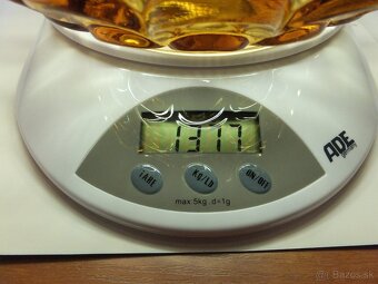 Art Deco úžasná ambrová těžká mísa, váha 1377 g. - 9