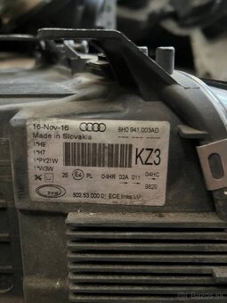 Predné svetla Audi A4 B6 cabrio - 9