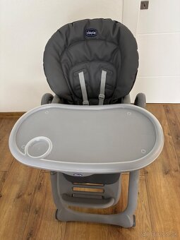 CHICCO Stolička jedálenská Polly Magic Relax - Graphite - 9