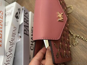 Michael Kors Medium Floral Leather Crossbody - 9