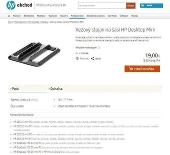 HP ProDesk 600 G6 Mini HTPC - záruka do 03/ 2027+DVDRW mech - 9