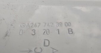 Mercedes B - class W247 2018 - zadna kapota dvere veko kufor - 9