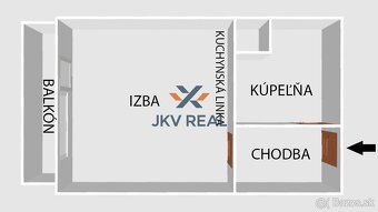 Garsónka s výhľadom na mesto – skvelá investícia, zariadenie - 9