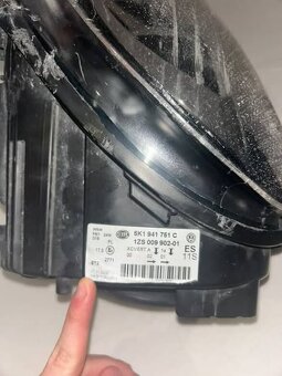 VW Golf VI Bi-Xenón svetlomety + riadiace jednotky - 9