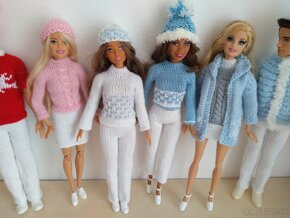 šaty pre rôzne bábiky barbie ken chelsea kelly stacie evi - 9