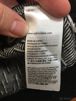 CALVIN KLEIN originál merino damsky svetrik S/M - 9