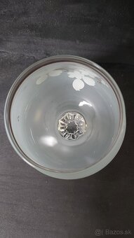 Poháre s kvetinkami na koňak ručná maľba 6ks - 9