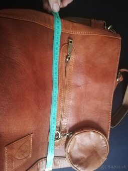 Dámska kožená kabelka - 9