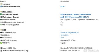 Predám PC Ryzen 7 7800X3D, 48 GB Ram, RX 7900 GRE - 9
