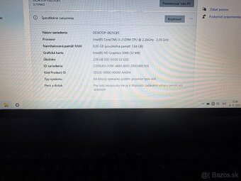 Predám zachovali notebook LENOVO E530 ThinkPad Veľkosť 15,6” - 9