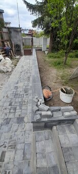 BAUER - MURAR ŠALOVAČ Pokládka zamkovej dlažby - 9