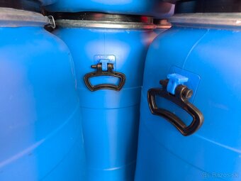 Kvalitné potravinárske 100l plastové sudy IBC kontajner - 9