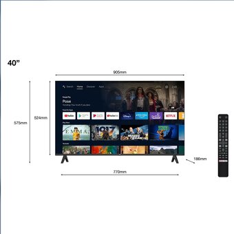 LED Televízor TCL 40S5403A - 9