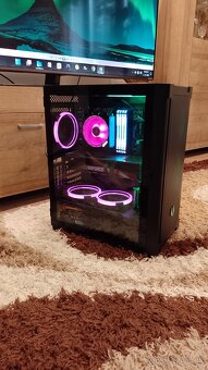 Herný produkčný PC-RTX 3080+Ryzen7+2xNVMe+ARGB+WIN11 PRO AAA - 9