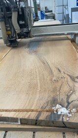 CNC frézovanie dreveného masívu a veľkoplošných dosiek HPL - 9