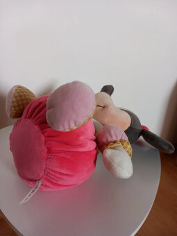 Plyšová sediaca myška Minnie, nehraná - výška 32 cm - 9