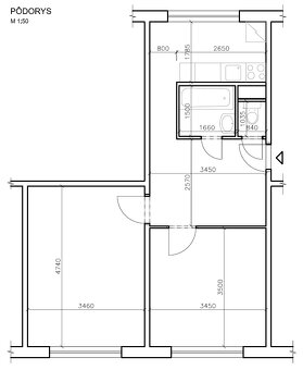 Prenájom 2 izbový byt - 9