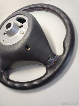 BMW M3 M5 trojramenný kožený volant mtech - 9