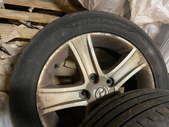 Predám originál disky plus letné pneu z Mazda 6 205 55 r16 - 9