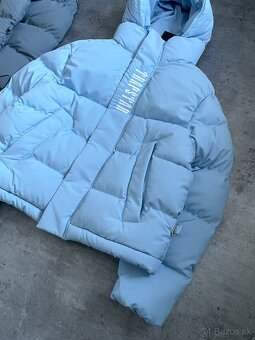 Trapstar Decoded 2.0 Puffer Jacekt – Ice Blue, Grey - 9
