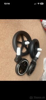 Cybex Balios S Lux 2v1 Magnolia Pink + nove kolesa na kocik - 9