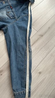 Pánska,kvalitná džínsová bunda DIESEL - veľkosť XL - 9