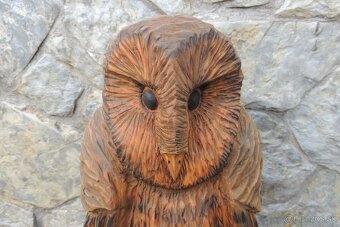 Drevorezba sova - 9