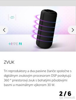 Reproduktor Sencor SSS 6602 Hype L - 9