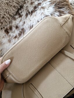 Maxi kožená taška Massimo Dutti - 9