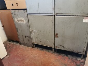 Plechové skrinky,regale,poličky do dielne a pod... - 9