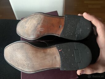 Carmina Monk Strap Čierne kožené topánky uk 12.5, US 13.5, - 9