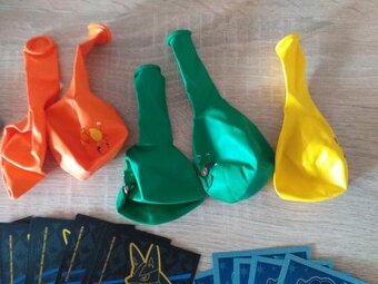 Pokémon kartičky,zlaté kovové,balíčky,mince,obaly,Pikachu - 9